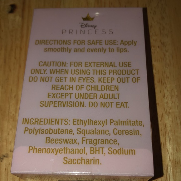 Disney Princess Berry Flavored Lip Balm Still In Box - Picture 2 of 3